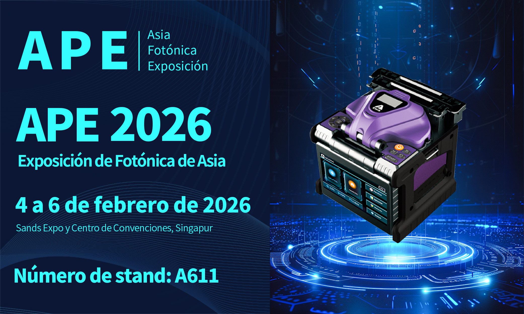 APE 2026 Asia Photonics Expo — Singapur