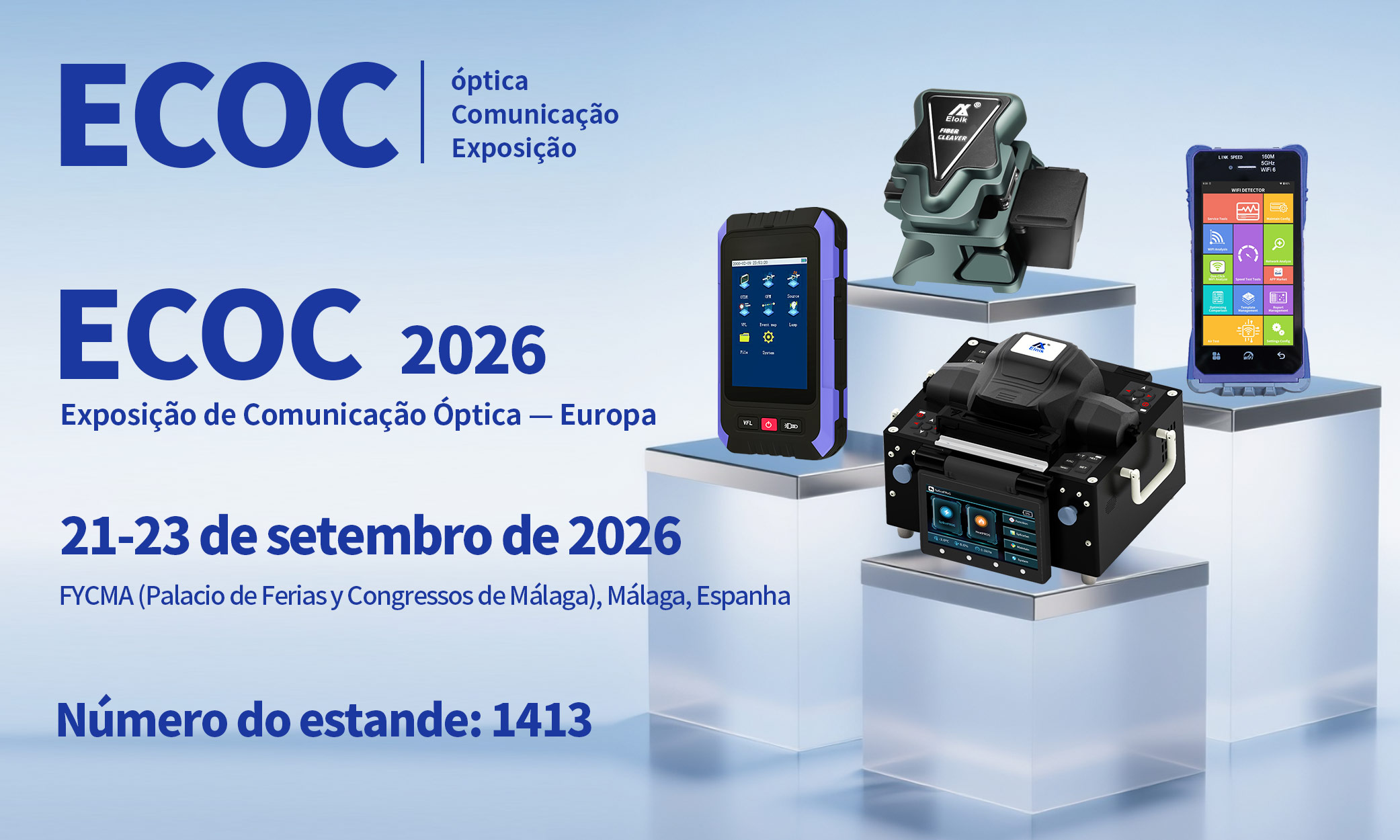 Exposición de Comunicación Óptica ECOC 2026 — Europa